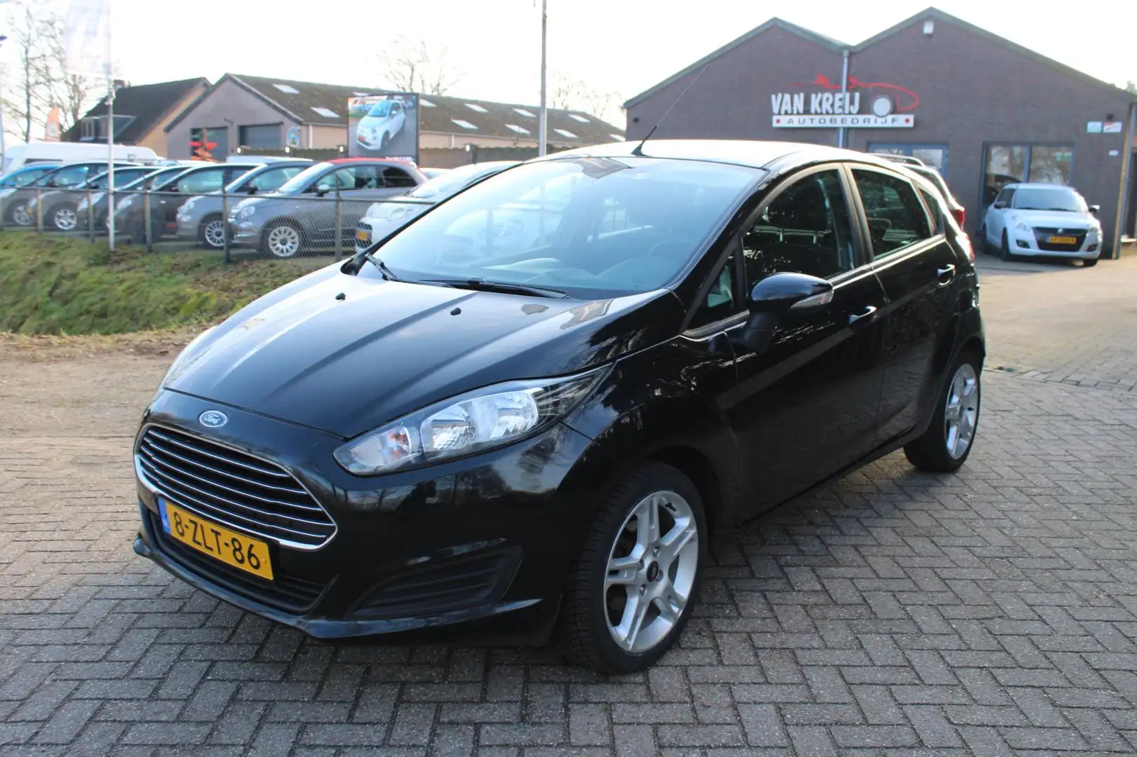 Ford Fiesta 1.25 Trend, Airco, Lm, Cv, 89375km Schwarz - 2