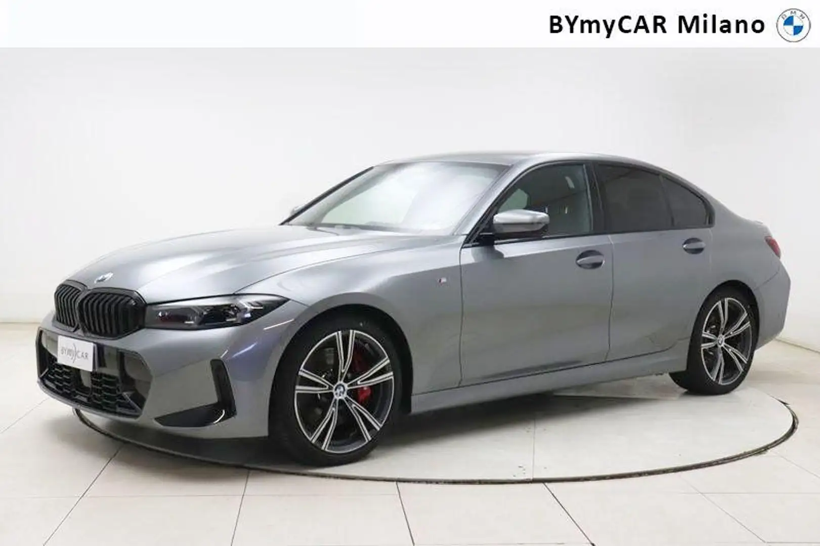 BMW 320 d mhev 48V Msport auto Grigio - 1