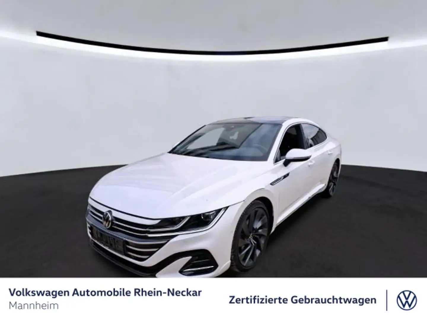 Volkswagen Arteon 2.0 TSI R-Line DSG Navi Pano Kamera uvm Weiß - 2