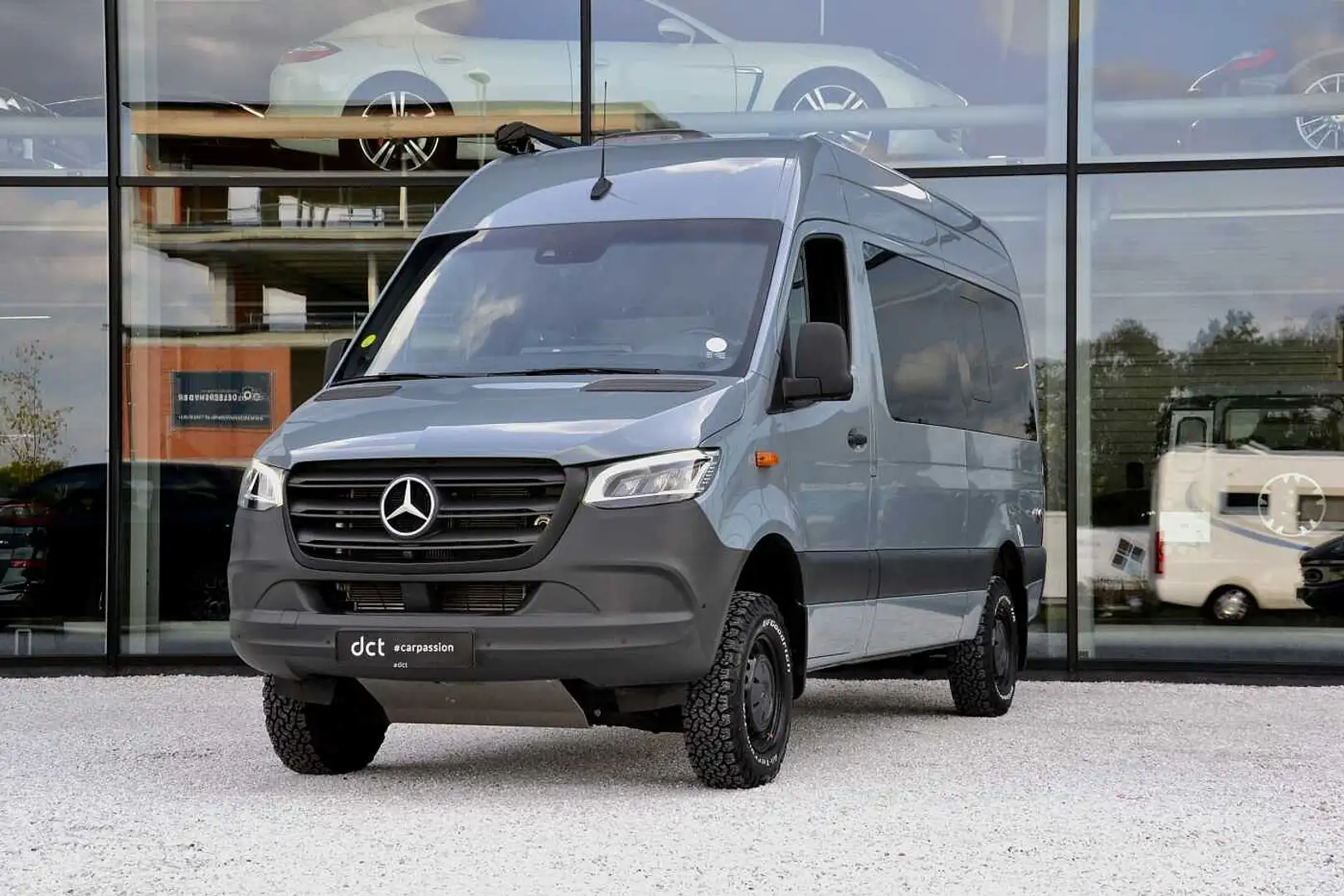 Mercedes-Benz Sprinter 3.0D V6 4X4 Offroad Camper FULL Grijs - 2