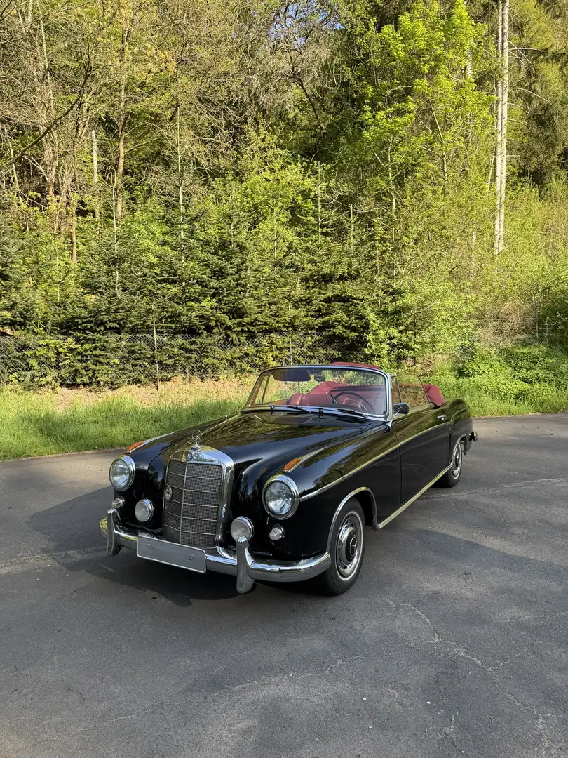 Mercedes-Benz 220 Ponton S - Neues Verdeck, rotes Leder Nero - 1