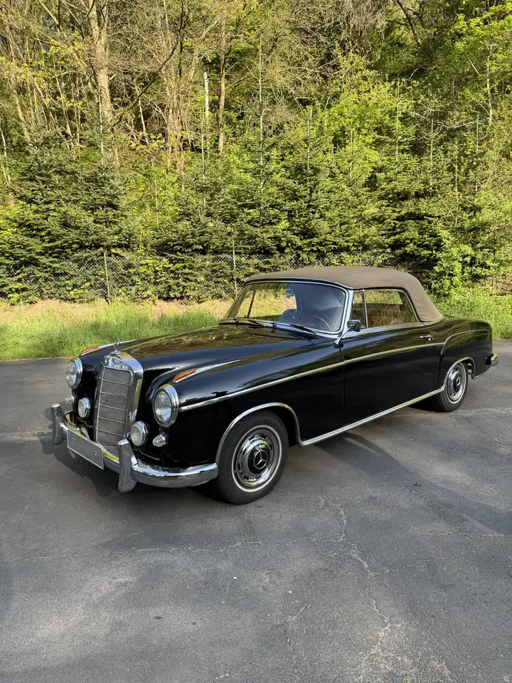 Mercedes-Benz 220 Ponton S - Rotes Leder, Vergaser überholt, foto 6