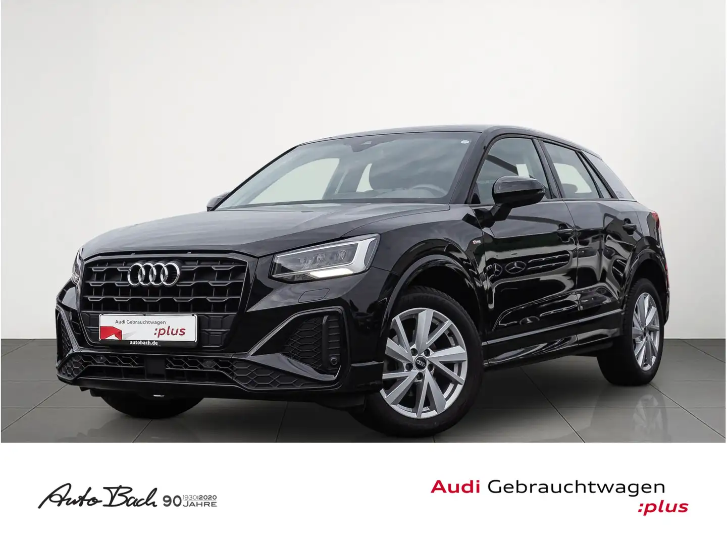 Audi Q2 S line 35TFSI Stronic Navi LED ACC EPH DAB Zwart - 1