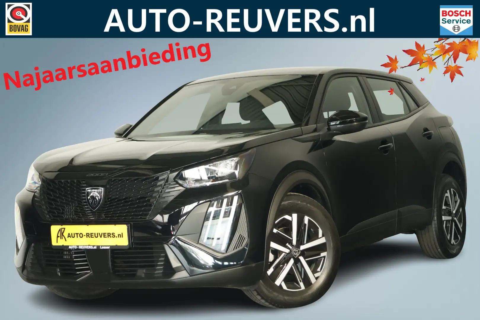 Peugeot 2008 1.2 PureTech Active Pack / LED / Navi / Cam / CarP Negro - 1