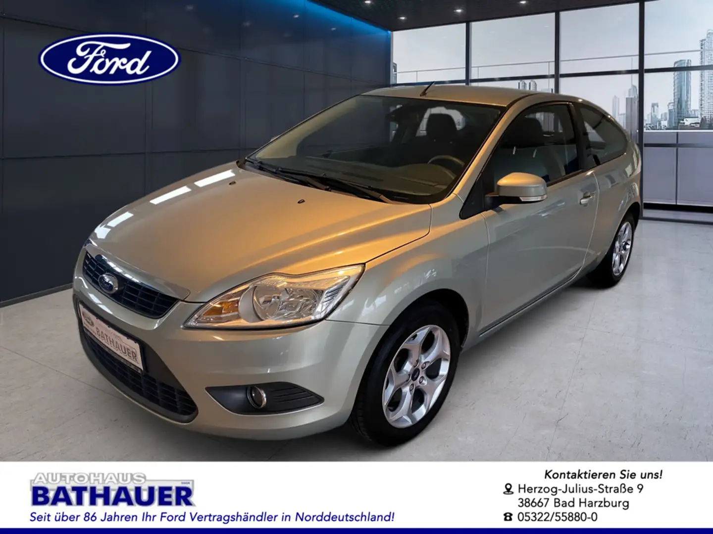 Ford Focus 1,6 Ti-VCT Style Plateado - 1