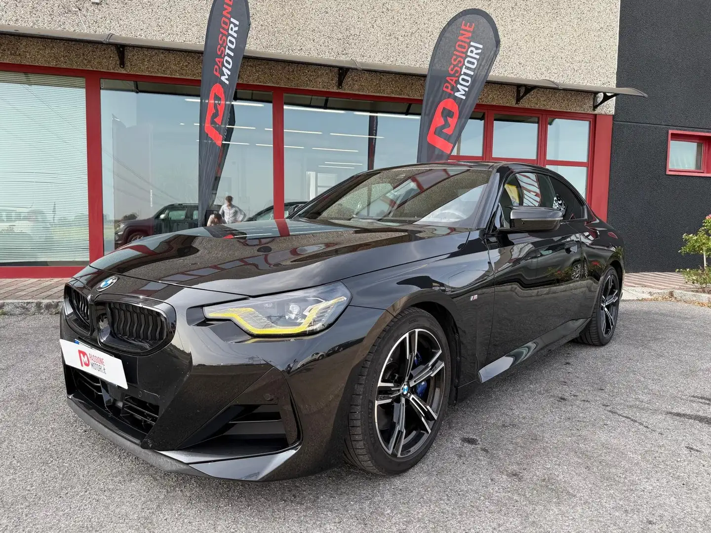 BMW 218 218i Coupe MSport Pro auto Nero - 1
