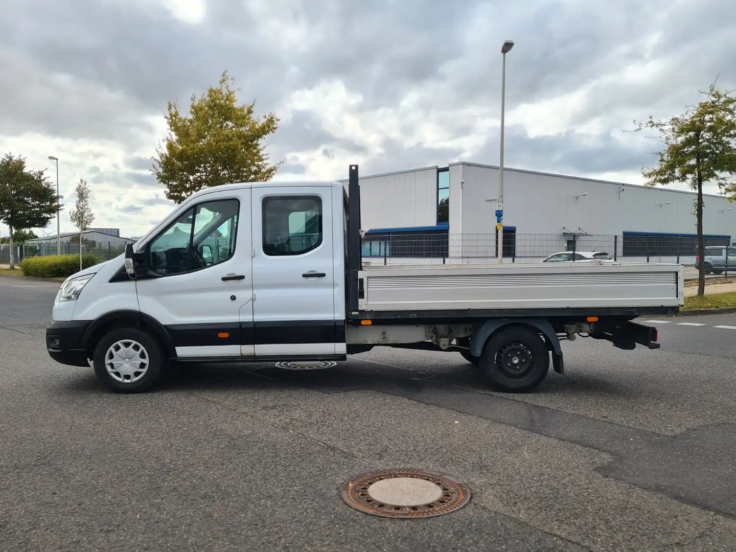 Ford Transit Pritsche 350 L5 Doppelkabine Trend*Klima Weiß - 2