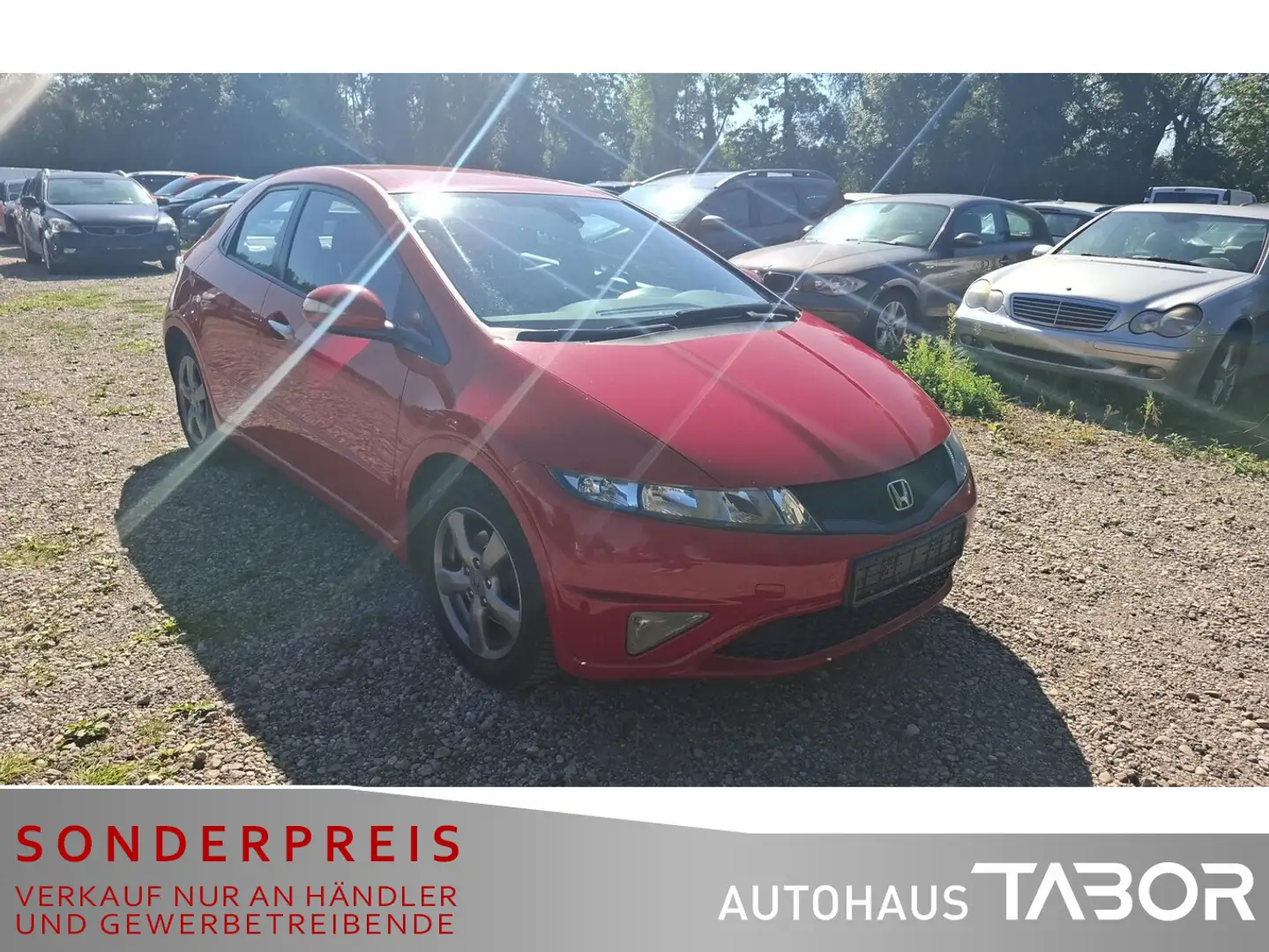 Honda Civic 1.4 Sport Klimaaut. LM PDC GRA Rot - 2