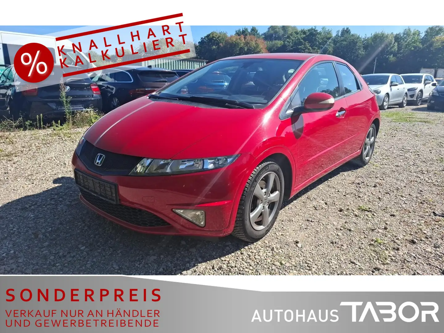 Honda Civic 1.4 Sport Klimaaut. LM PDC GRA Rot - 1