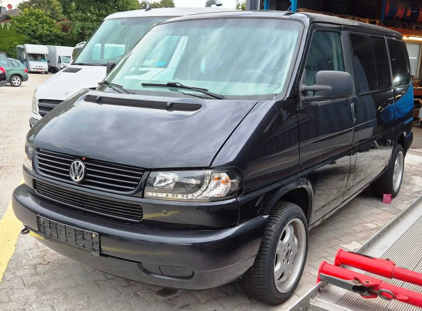 Volkswagen T4 Multivan 2.8 LPG BENZIN AHK OHNE TÜV Чорний - 1