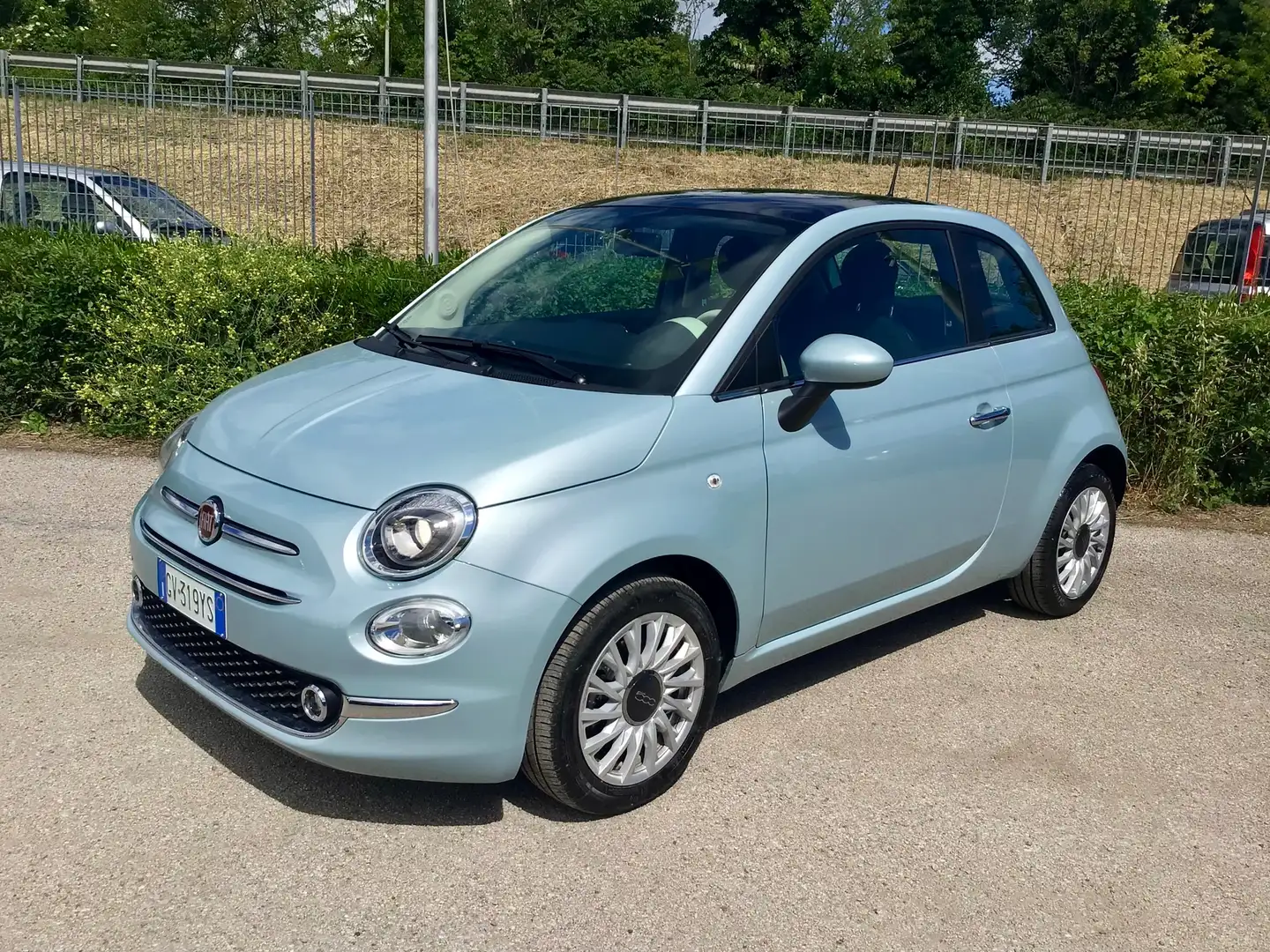 Fiat 500 500 3p 1.0 hybrid Dolcevita 70cv Verde - 2