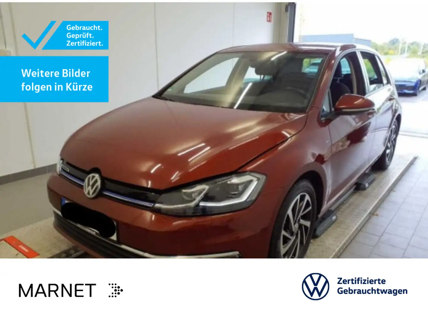 Volkswagen Golf VII 1.5 TSI BlueMotion Join Navi*LED*SHZ*Kl Rot - 1