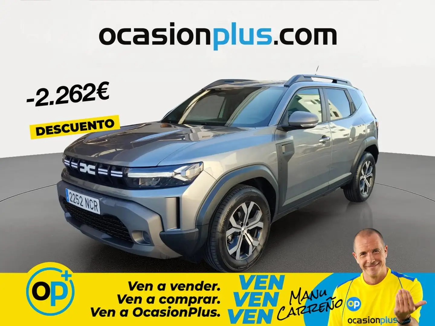 Dacia Duster 1.2 mild hybrid Expression 4x2 96kW 48v Gris - 1