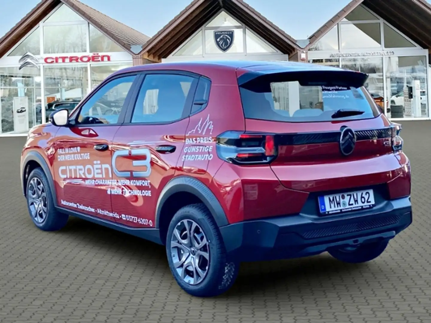 Citroen C3 Turbo 100 YOU Rouge - 2