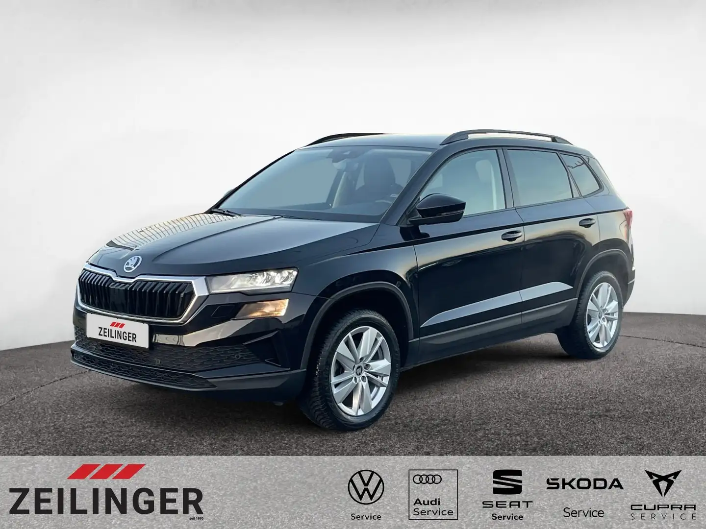 Skoda Karoq Selection TDI DSG|TOTWINKEL|NAV|KAMERA|ACC Schwarz - 1