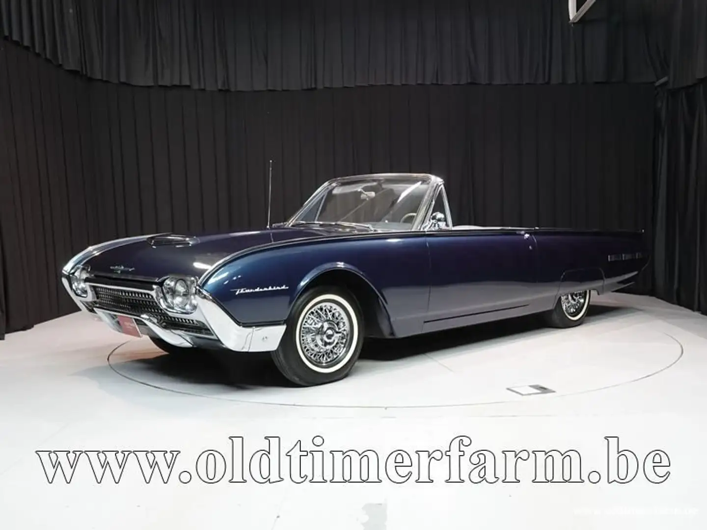 Ford Thunderbird Convertible Third Generation '62 CH1803 Kék - 1