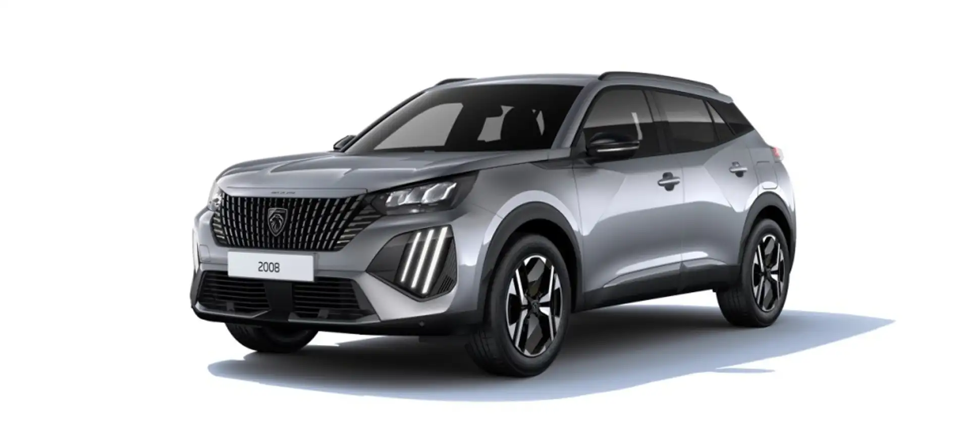 Peugeot 2008 Hybrid 136 Allure eDCS6 Gris - 1