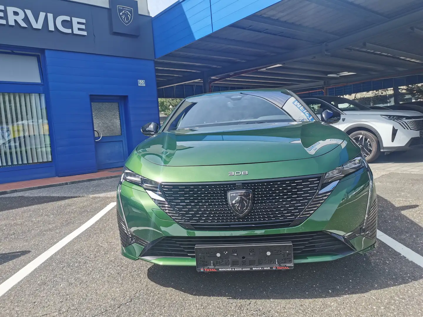 Peugeot 308 308 PureTech 130 EAT8 GT-PACK Grün - 2