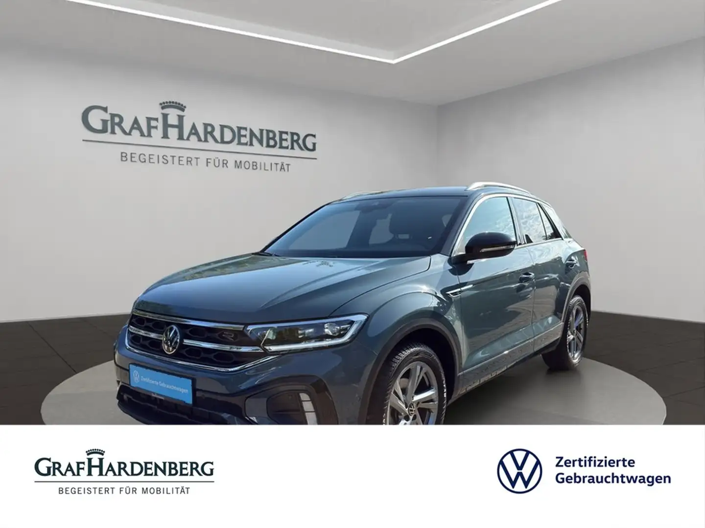 Volkswagen T-Roc R-Line 1.5 TSI DSG Navi AHK LED Blau - 1