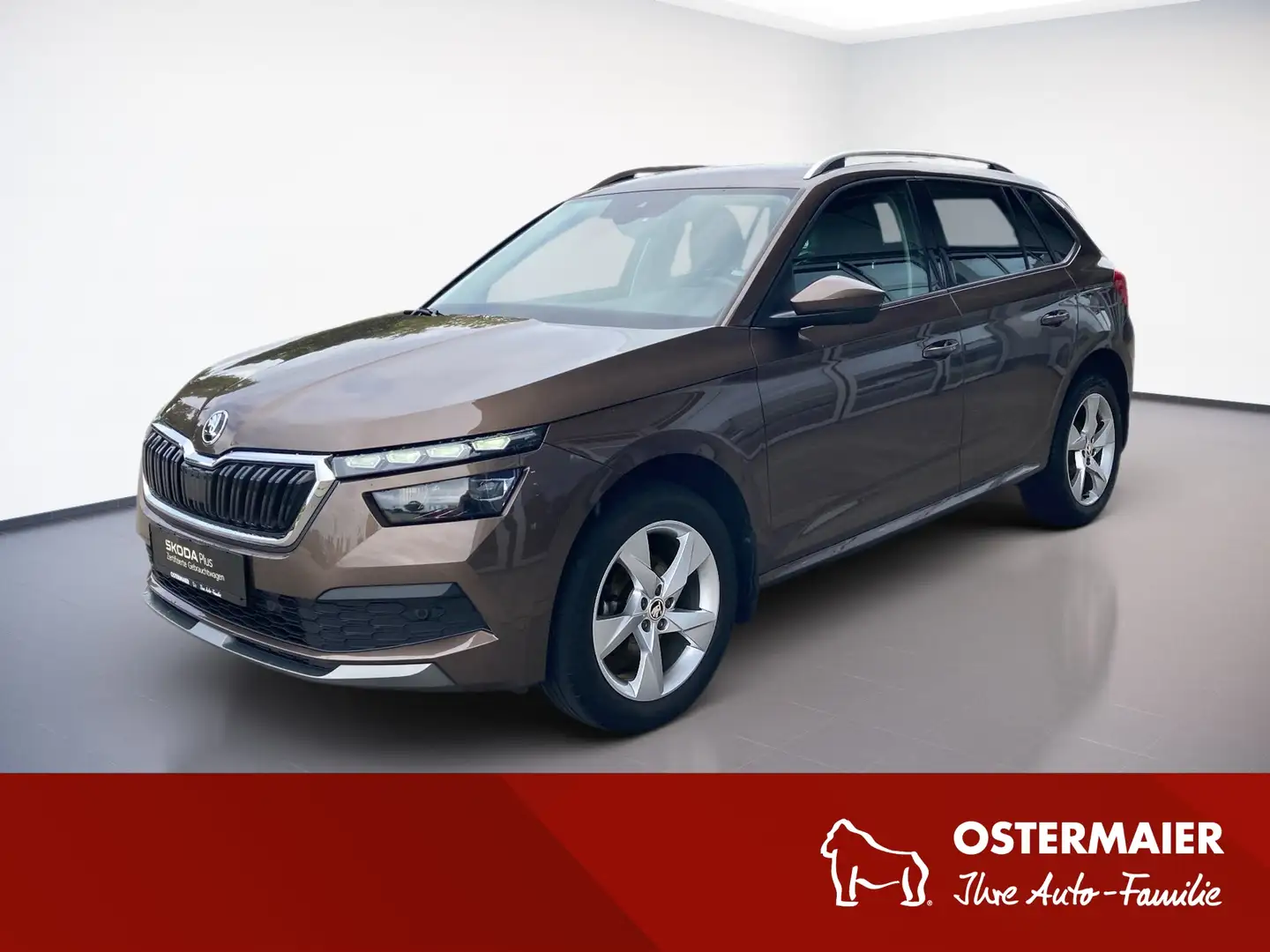 Skoda Kamiq 1.0 TSI Ambition LED.NAVI.ACC.eHeck.LaneA.SmartLin Braun - 1