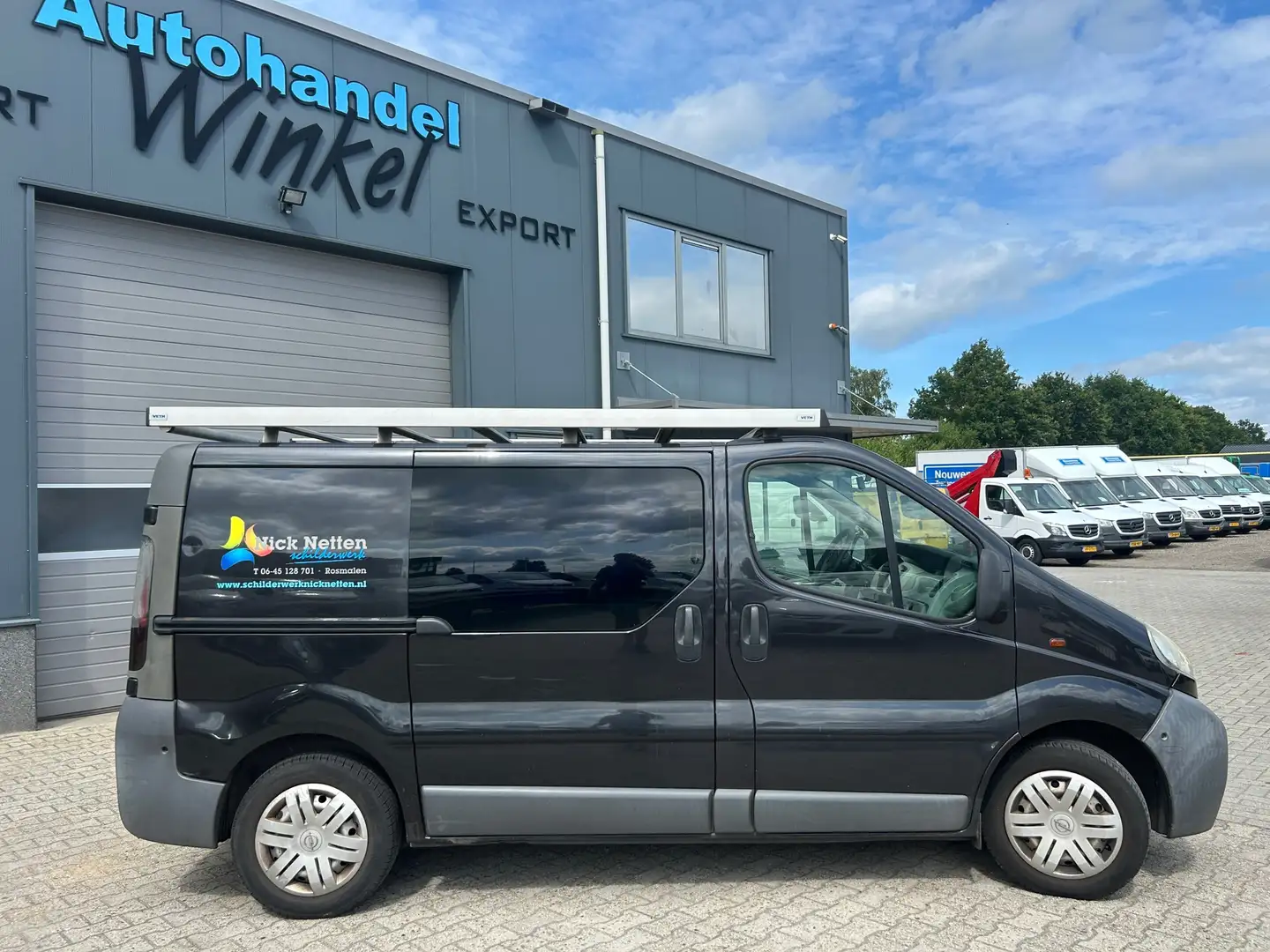 Opel Vivaro 1.9 DTI DUB CAB AIRCO Zwart - 2