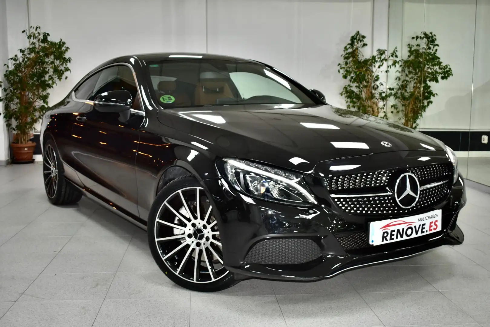 Mercedes-Benz C 250 Coupé 250d 9G-Tronic Negro - 1