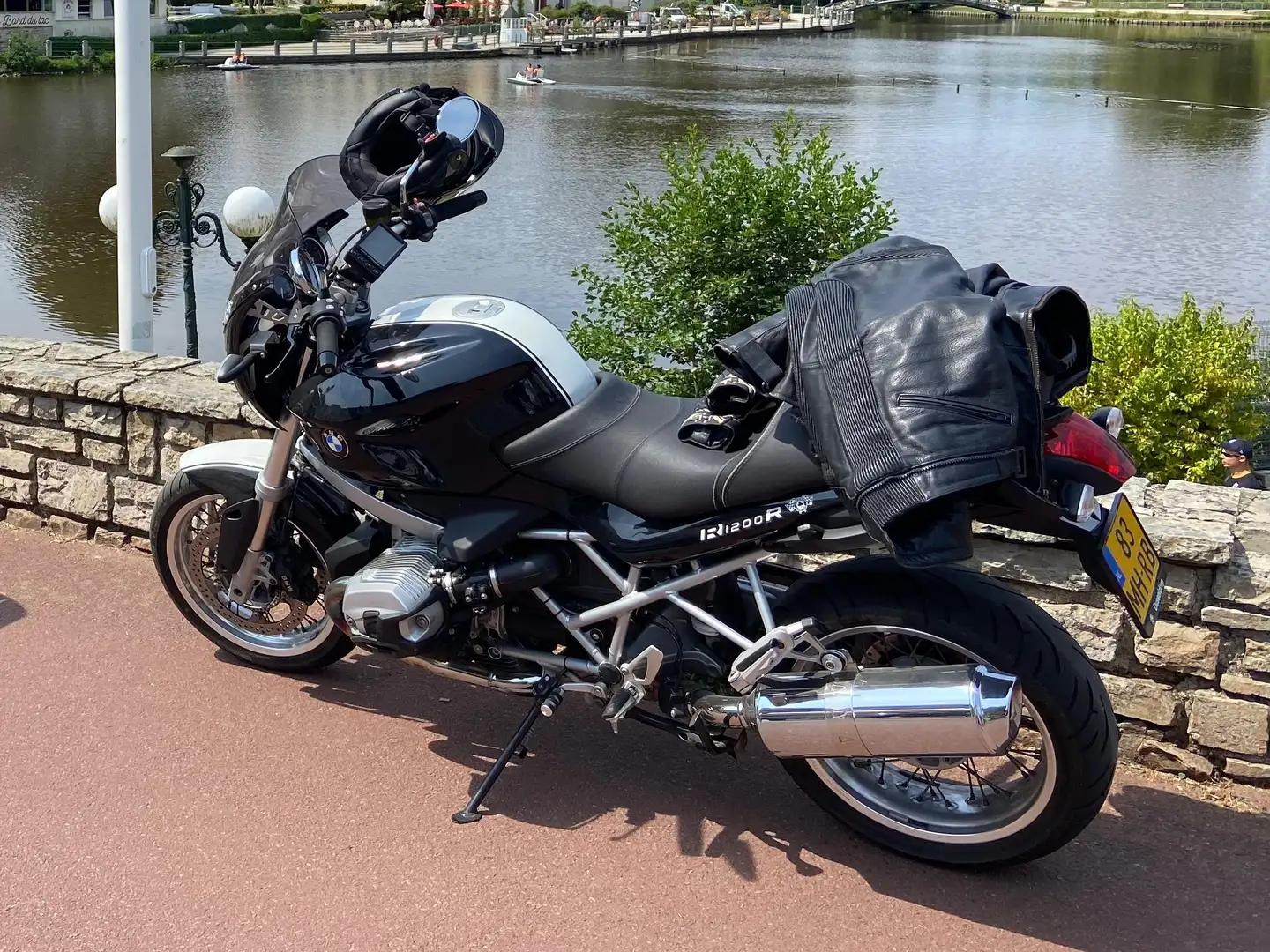 BMW R 1200 R Classic spaakwielen, koffers in kleur Zilver - 2