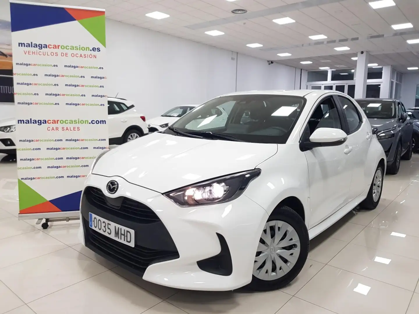 Mazda 2 Hybrid 1.5 Pure Plus CVT 85kW Blanc - 2
