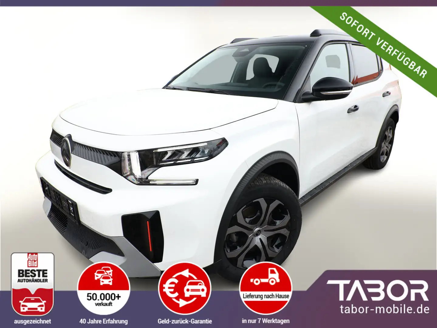 Citroen C3 Aircross MHEV 145 eDSC6 PLUS HUD Kam UVP-16%* Blanc - 2
