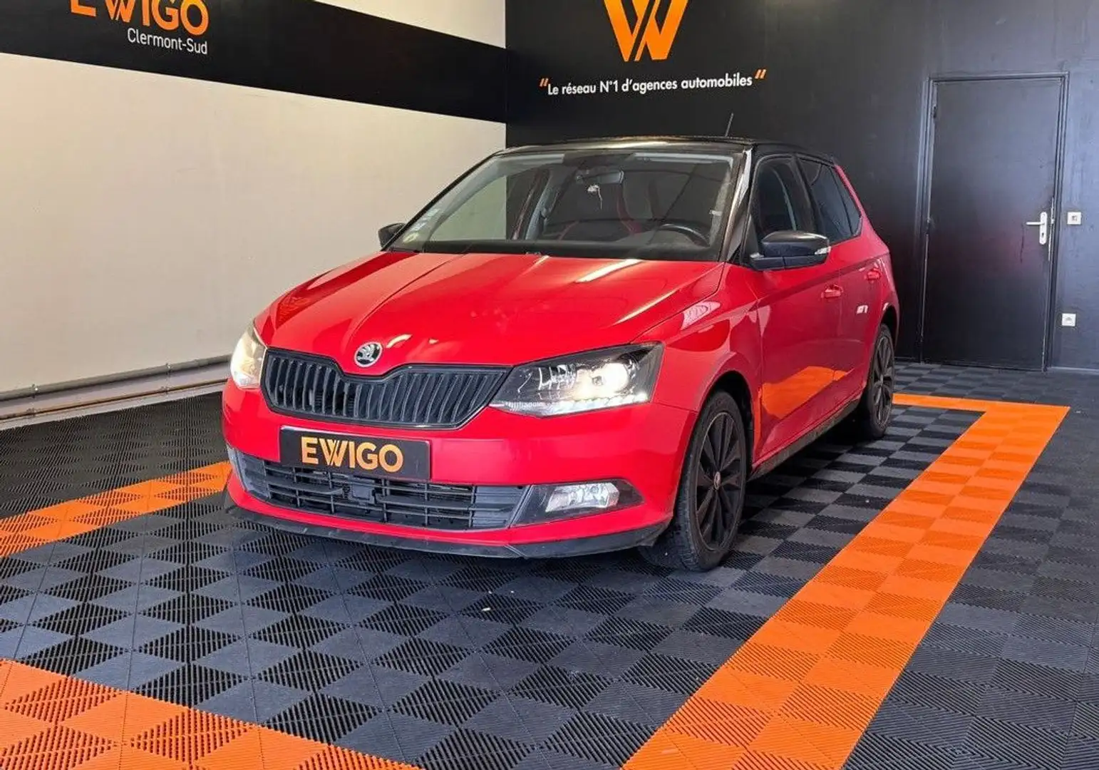 Skoda Fabia 1.4 tdi 90ch monte carlo-camera de recul Rot - 1