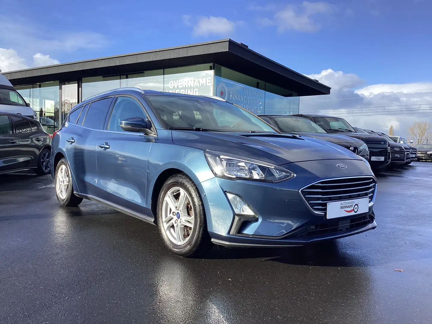 Ford Focus 1.0i/1stEig/70000km/Carplay/Alu/Cruise/LED/Cam&pdc Blau - 1