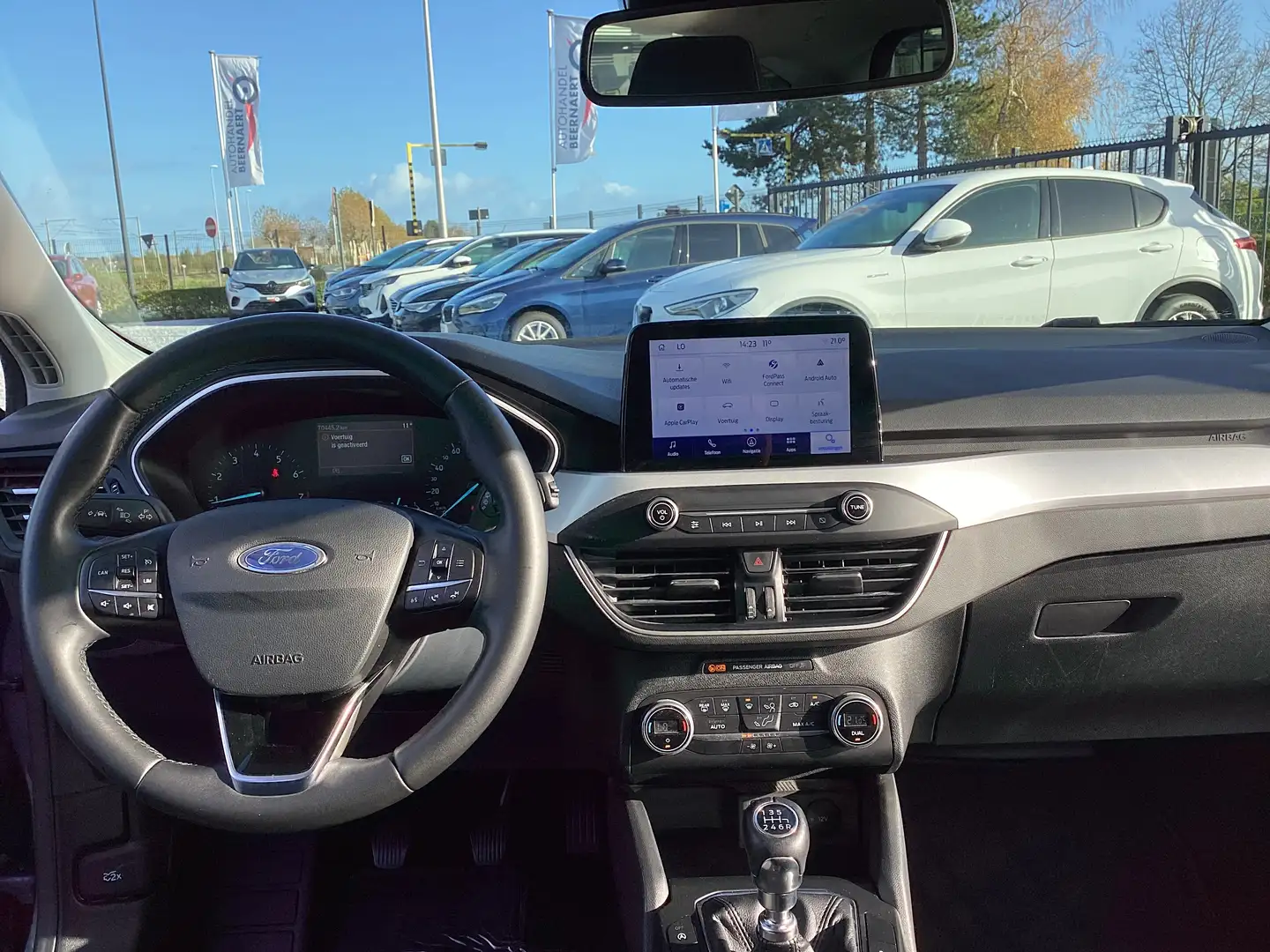 Ford Focus 1.0i/1stEig/70000km/Carplay/Alu/Cruise/LED/Cam&pdc Blau - 2