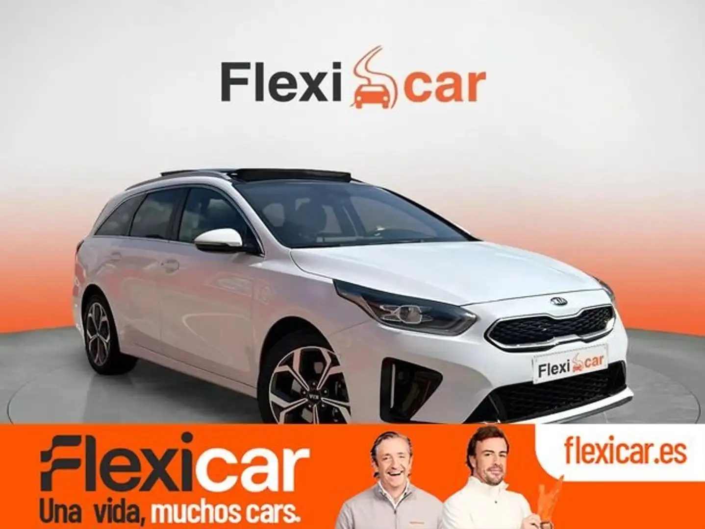 Kia Ceed / cee'd Tourer 1.6 PHEV eMotion Aut. Blanco - 1