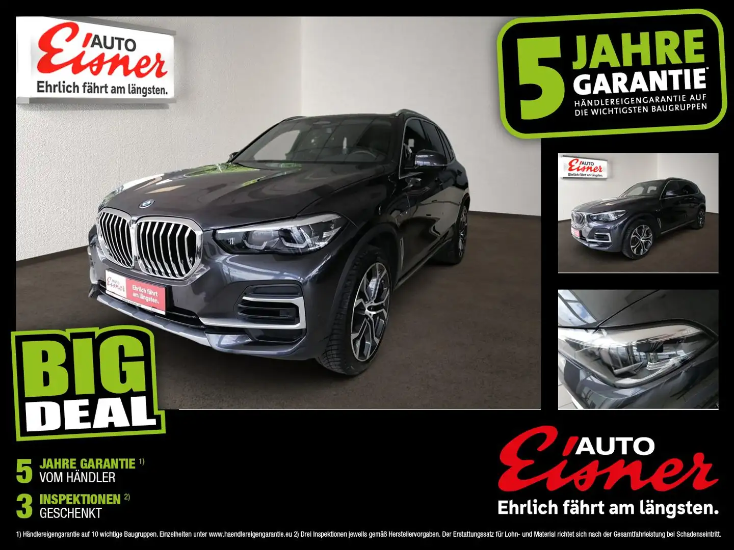 BMW X5 xDRIVE45e PHEV AUT. BIG DEAL Grau - 1