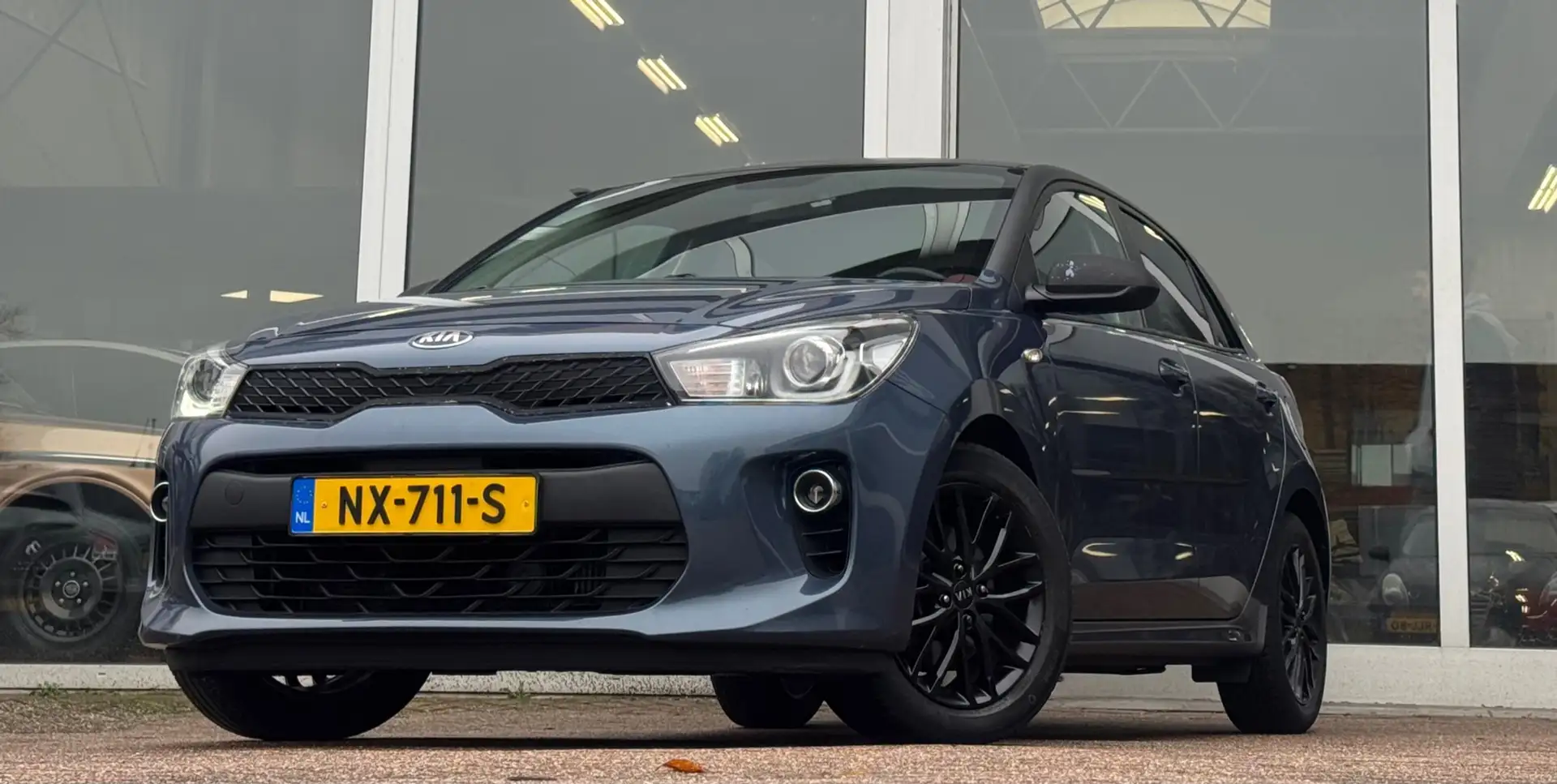 Kia Rio 1.0 TGDI ComfortPlusLine Navigator Camera 2e Eigen Bleu - 1