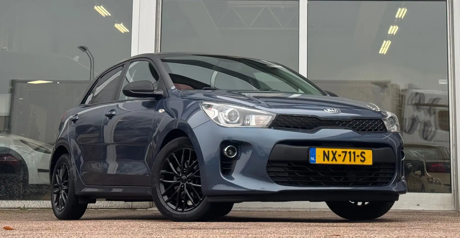 Kia Rio 1.0 TGDI ComfortPlusLine Navigator Camera 2e Eigen Bleu - 2