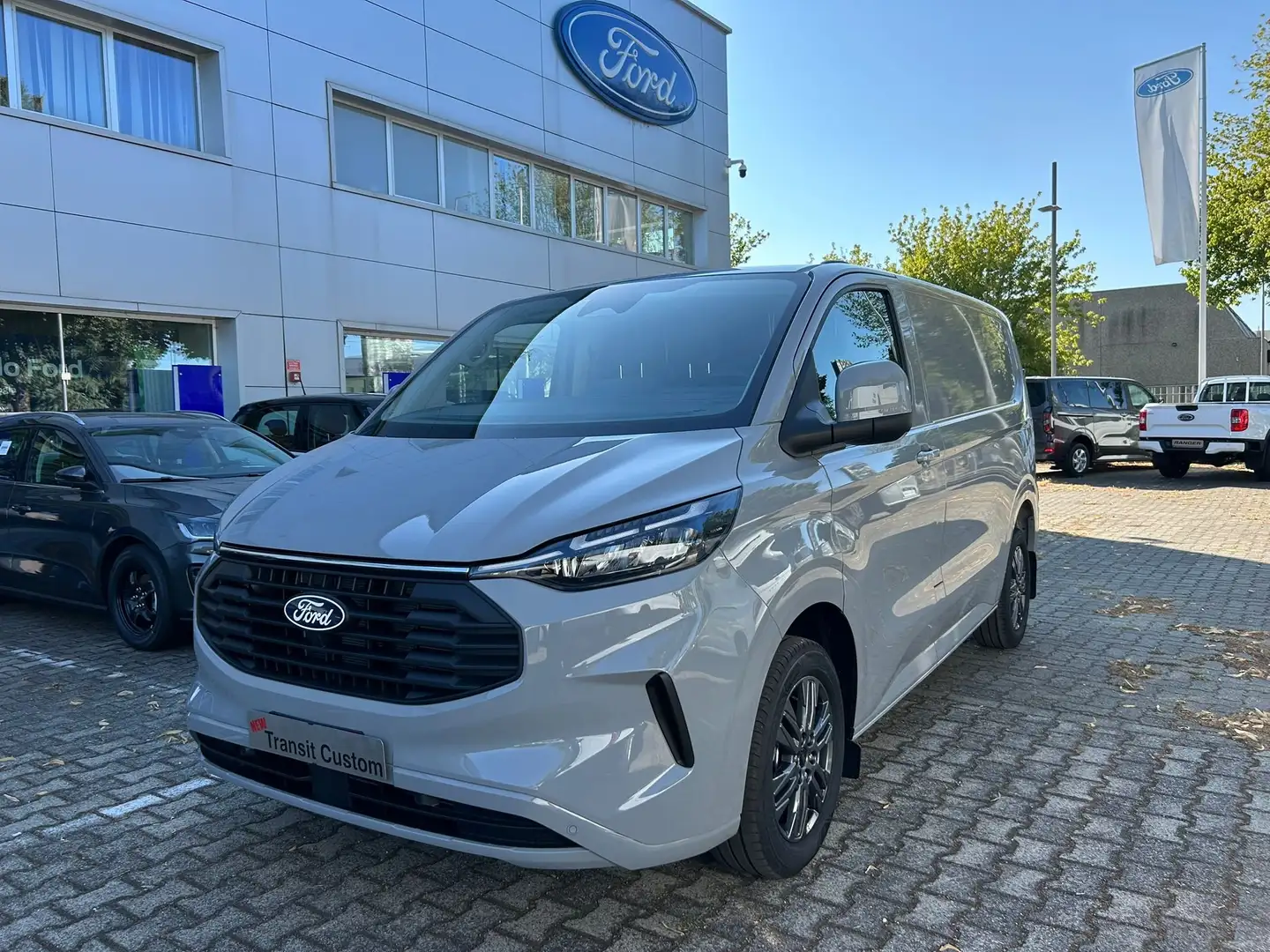 Ford Transit Custom 2.0 DIESEL 136cv CAMBIO AUTOMATICO - 3 POSTI Grigio - 1