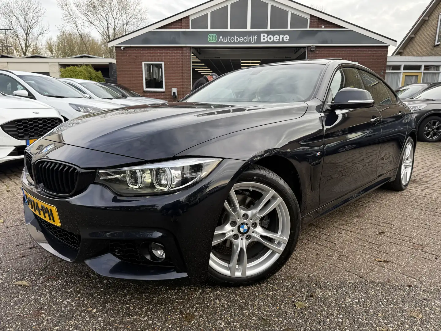 BMW 418 4-serie Gran Coupé 418i M Sport Schuif-kantelda Zwart - 1