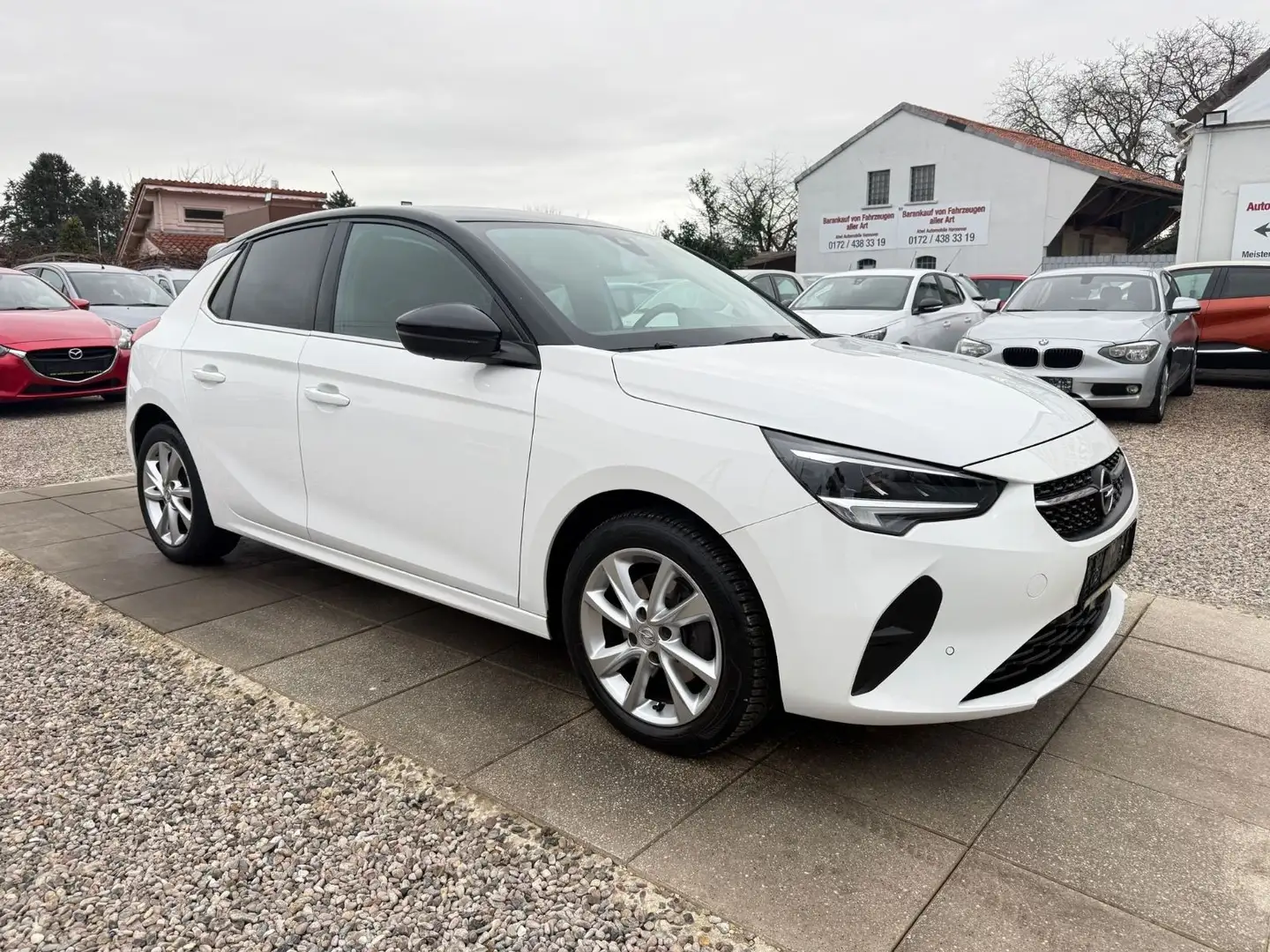 Opel Corsa F Elegance Sportsitze Sport Lenkrad Blanc - 1