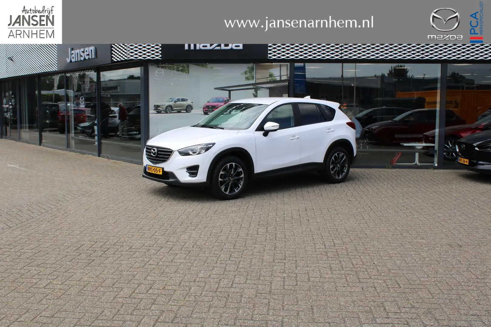 Mazda CX-5 2.0 SkyActiv-G 165 Nakama 2WD , Trekhaak, Navi, Bo Wit - 1