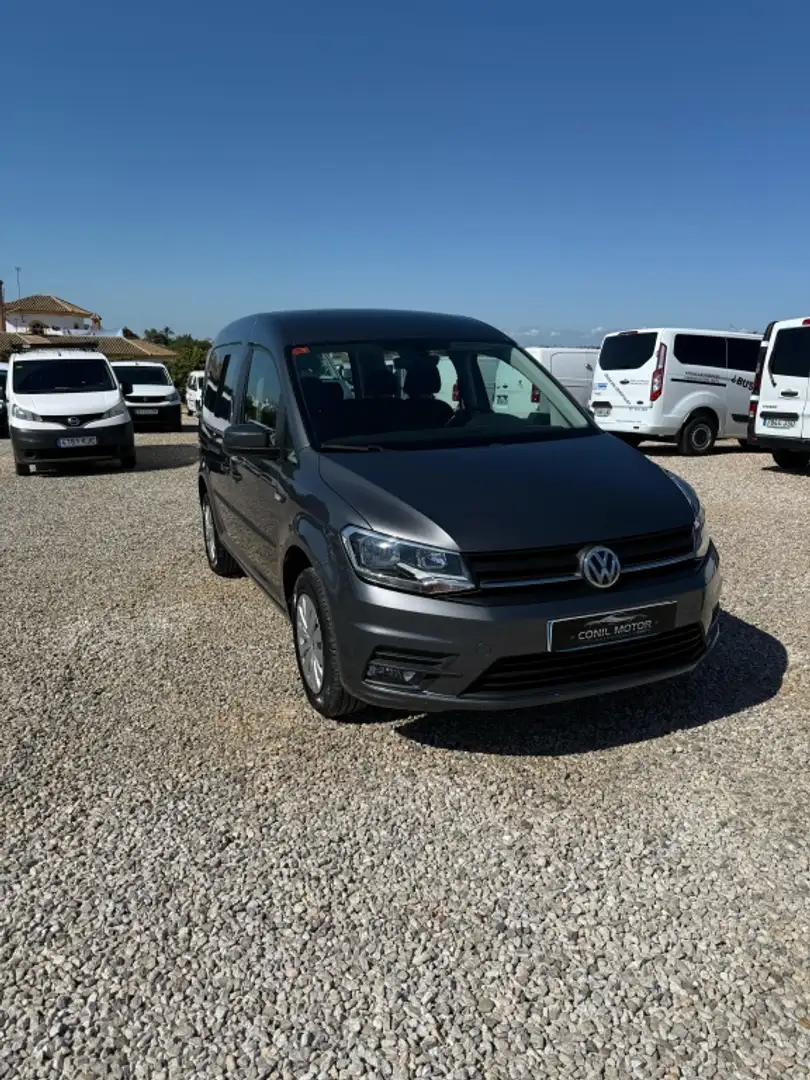 Volkswagen Caddy 2.0TDI Trendline Bluemotion 75kW Gris - 1