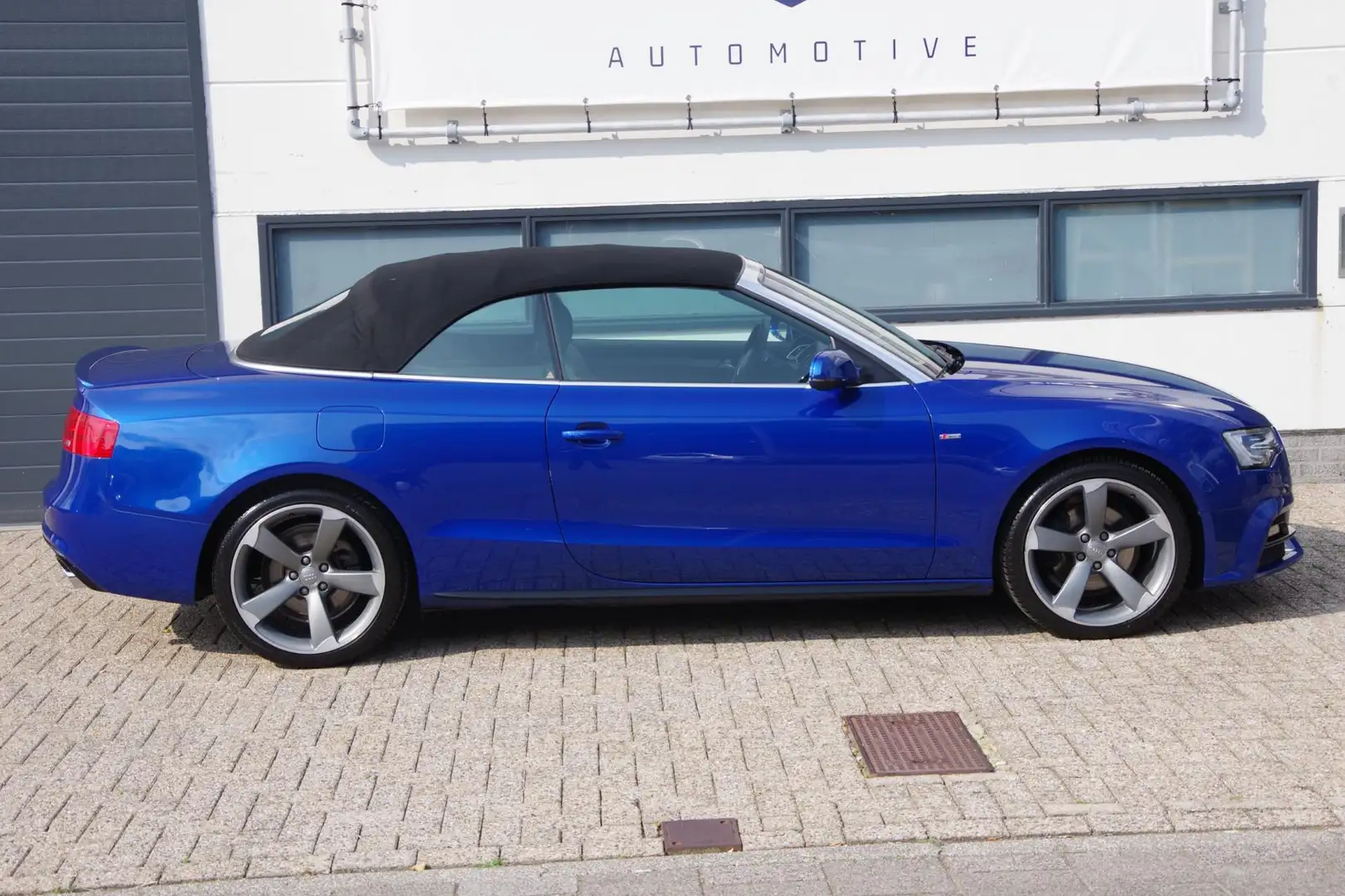 Audi A5 Cabriolet 1.8 TFSI Sport Edition S-LINE 52.000 KM! Blauw - 2