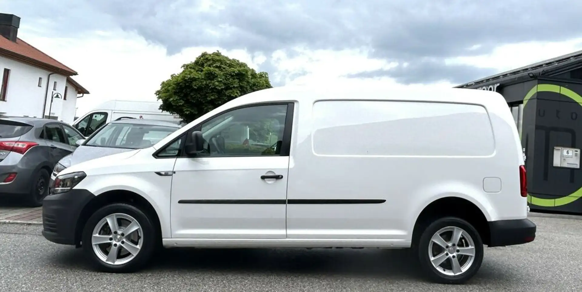 Volkswagen Caddy Maxi Kasten BMT 4Motion *AHK*GRA*TFL*MWST* Blanc - 2