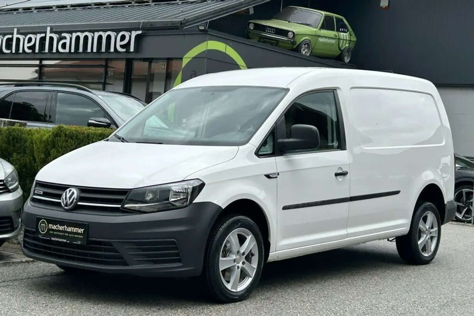 Volkswagen Caddy Maxi Kasten BMT 4Motion *AHK*GRA*TFL*MWST* Blanc - 1