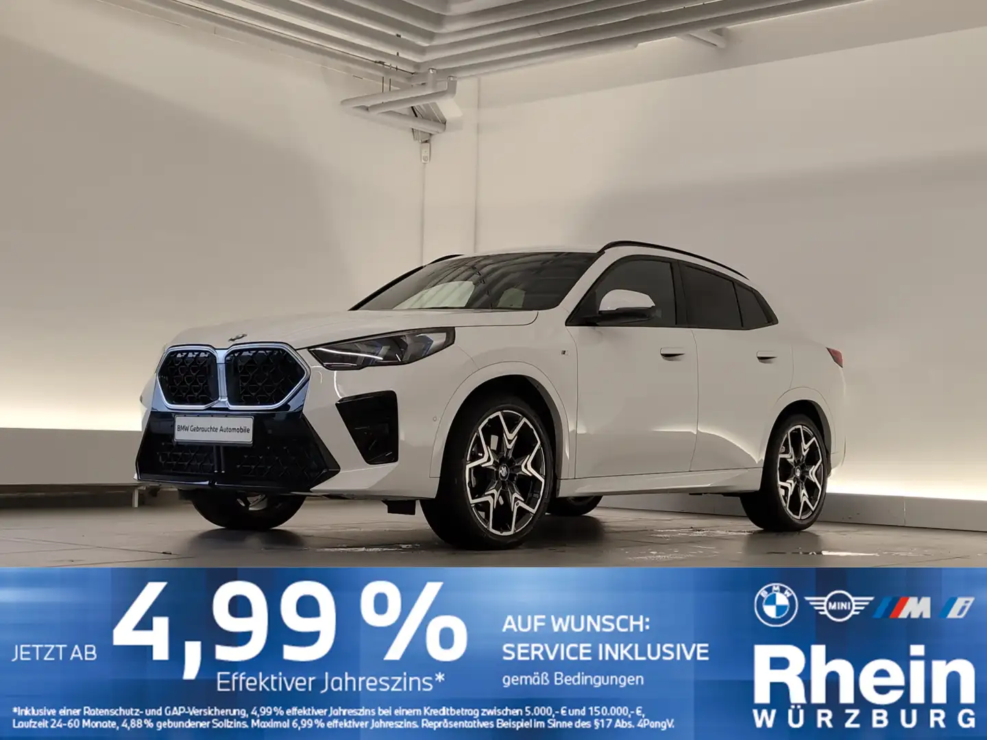 BMW X2 sDrive20i M Sportpaket LED/DAB/SHZ LED/DAB/SHZ Weiß - 1