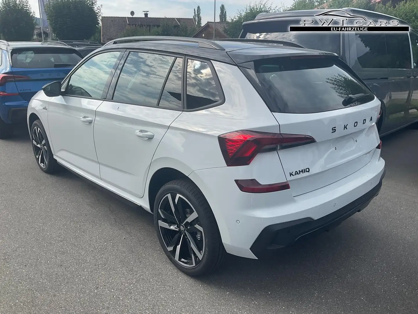 Skoda Kamiq Monte Carlo 1.5 TSI DSG Carlo, AHK, Navi, Matri... Weiß - 2