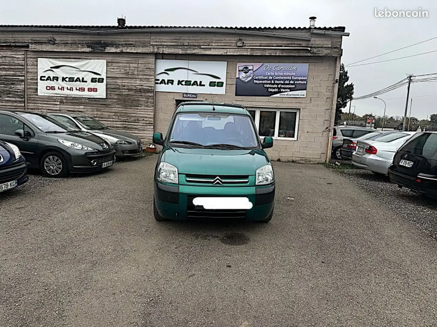 Citroen Berlingo 2.0 HDI90 MULTISPACE Vert - 2