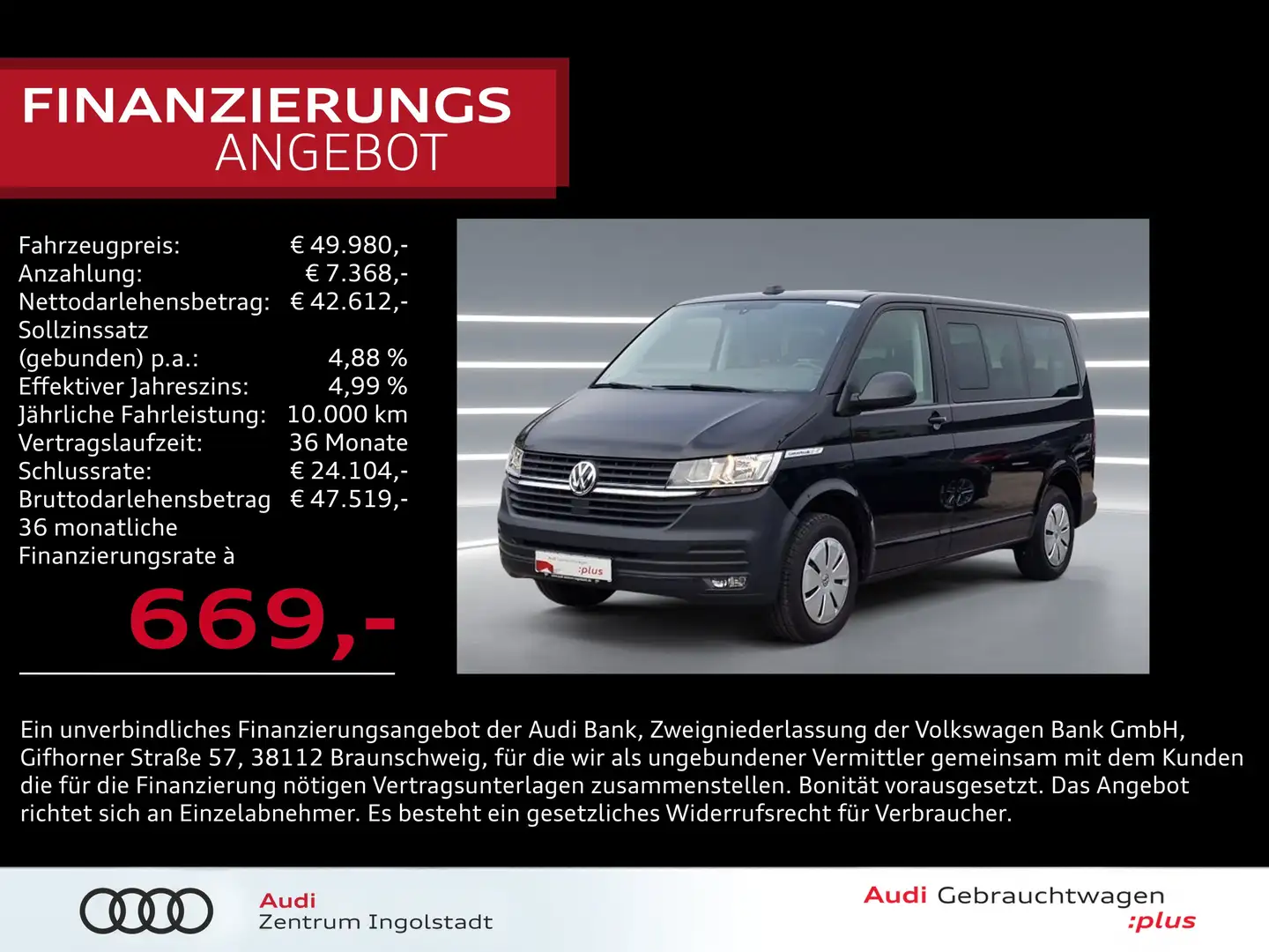 Volkswagen T6.1 Caravelle 2.0 TDI DSG 9-Sitzer AHK Kamera Trendline Schwarz - 1