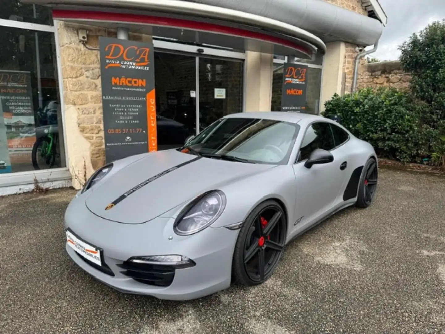 Porsche 991 3.4i - 350 - BV PDK TYPE 991 COUPE Carrera 4 PHASE 1 Gris - 1