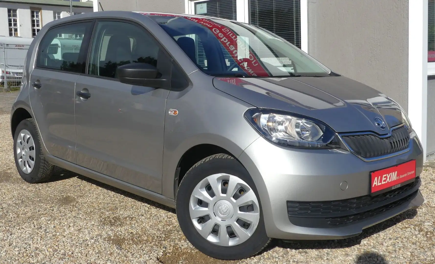 Skoda Citigo /1.0Ltr-55Kw/TÜV08.27/Klima/elFH/8-fach Silber - 2